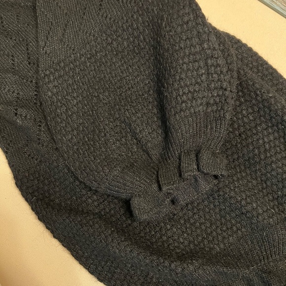 wool blend cropped cardigan HANDMADE - Picture 6 of 6